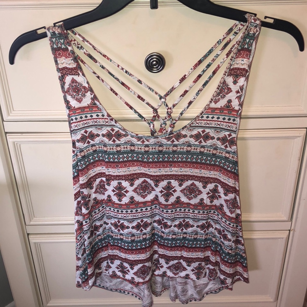 Patterned tank top